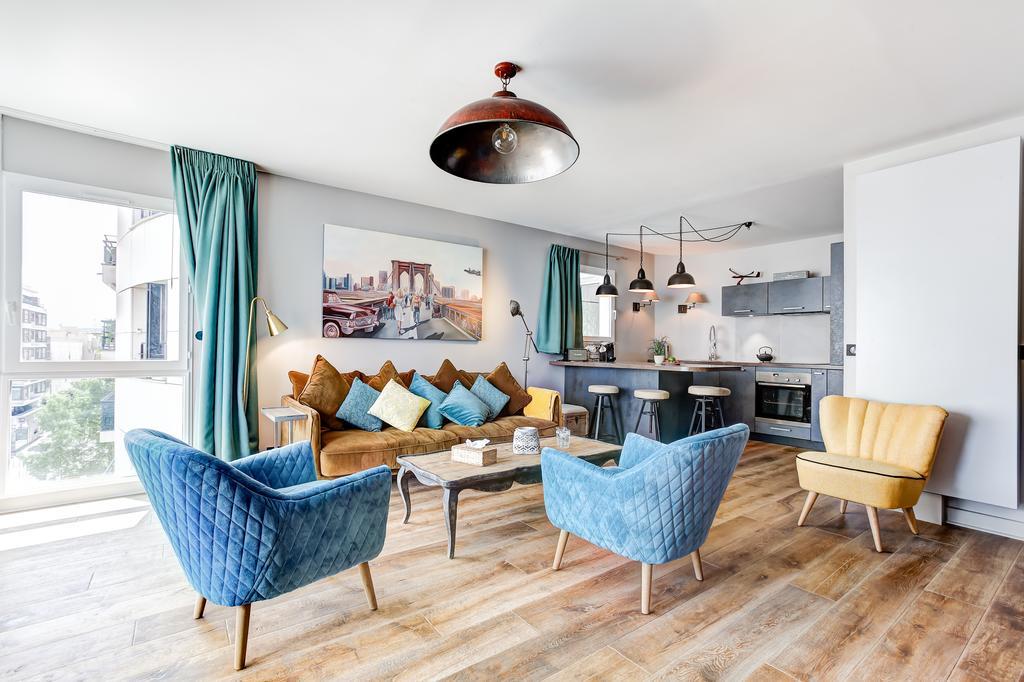 Cocon Ultra Design Et Confort Proche Paris Hotel Boulogne-Billancourt Room photo